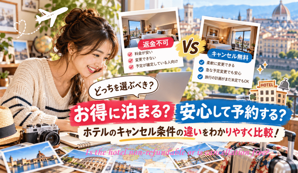 Is the hotel non-refundable or is cancellation free?