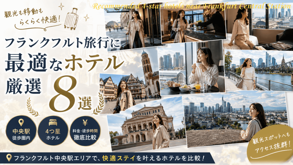 Recommended 4-star hotels near Frankfurt Central Station