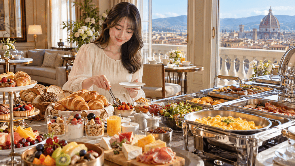 ホテルの朝食にはどんな種類がある？