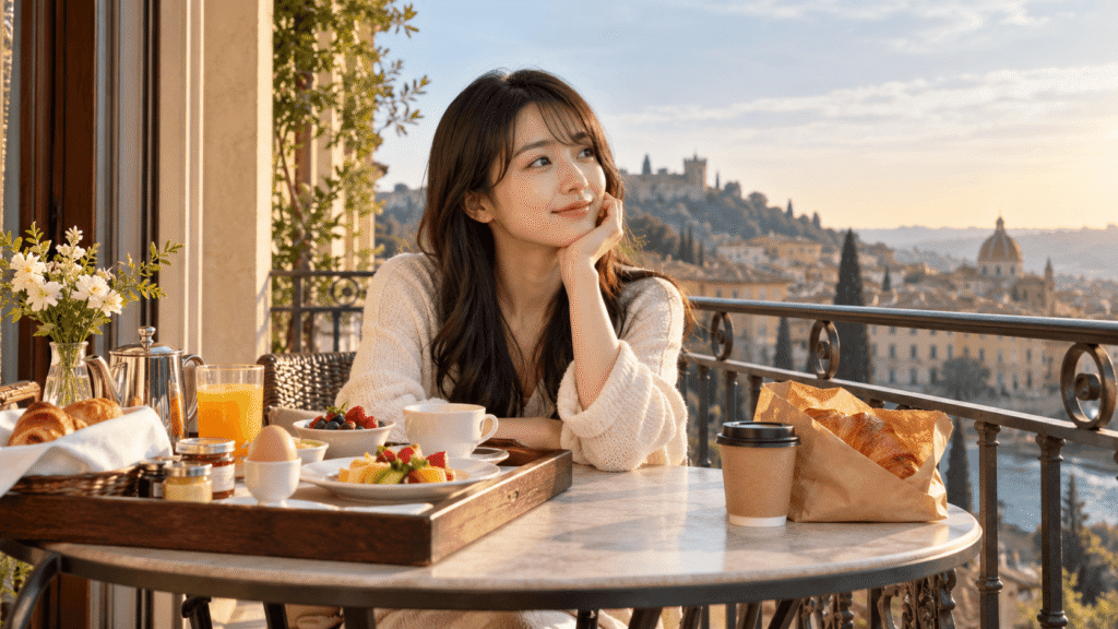 ヨーロッパ旅行なら朝食付き・なしどっち？
