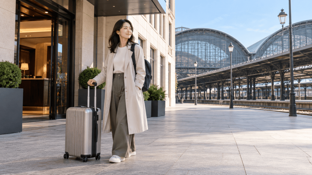 到着日・帰国日・日帰り旅行は駅近が便利