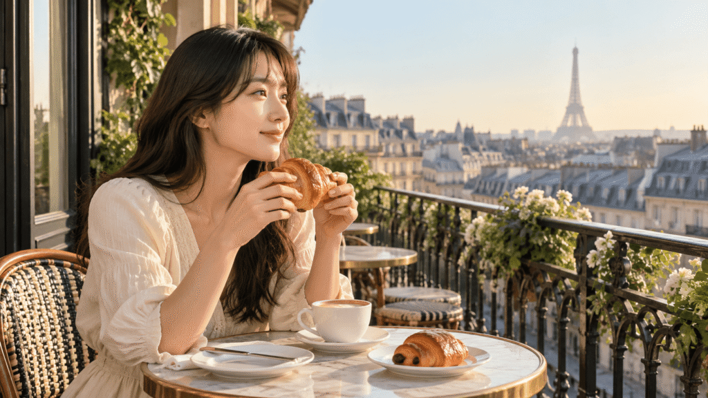 パリ｜カフェの朝ごはんも旅の楽しみ