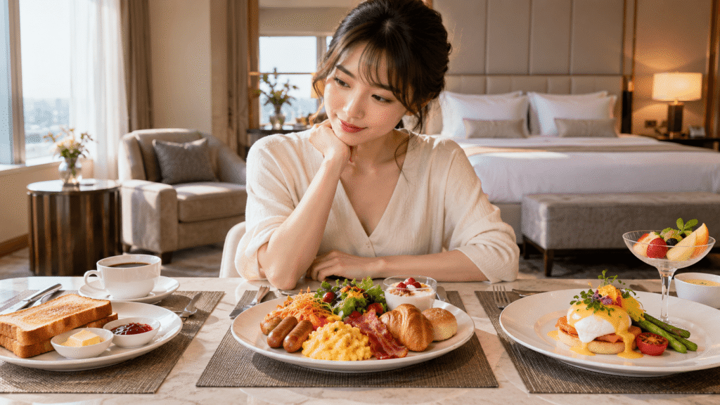 ホテルのランクで選ぶなら朝食付き・なしどっち？
