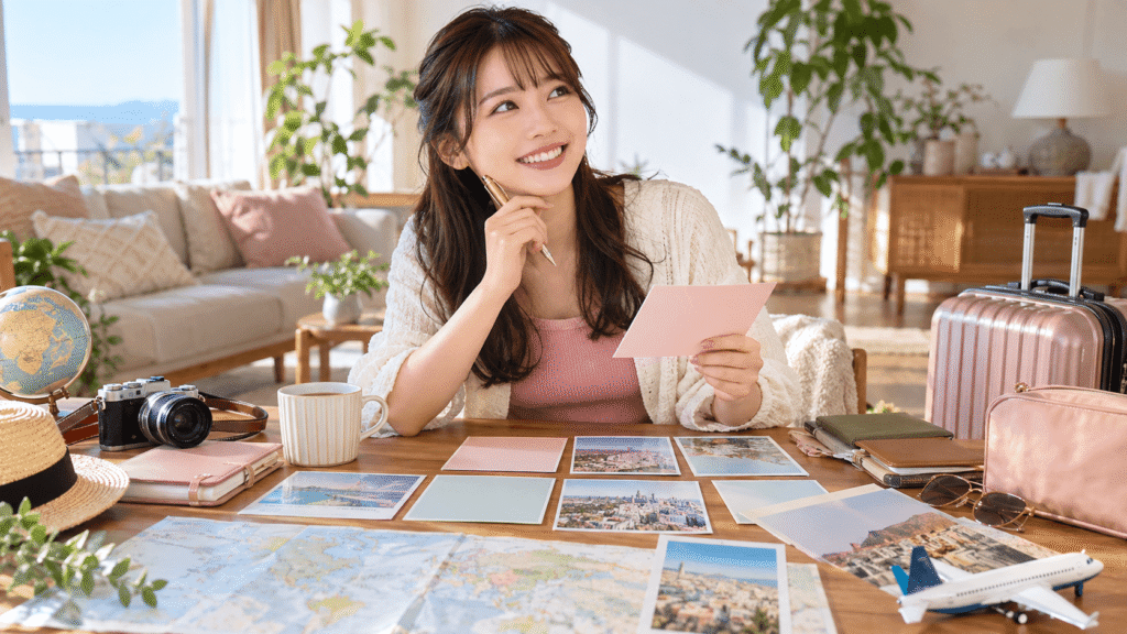 女子旅は旅の目的で選ぶ