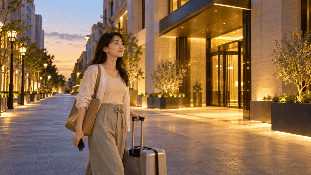 女性ひとり旅は「帰り道」を最優先
