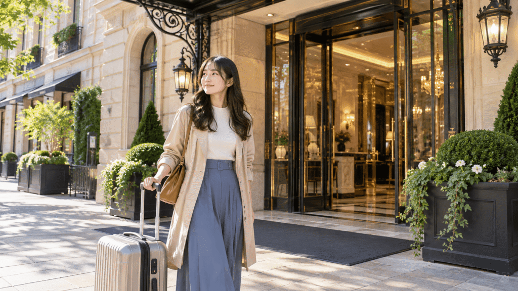 女性ひとり旅は「着く時間帯」を最優先